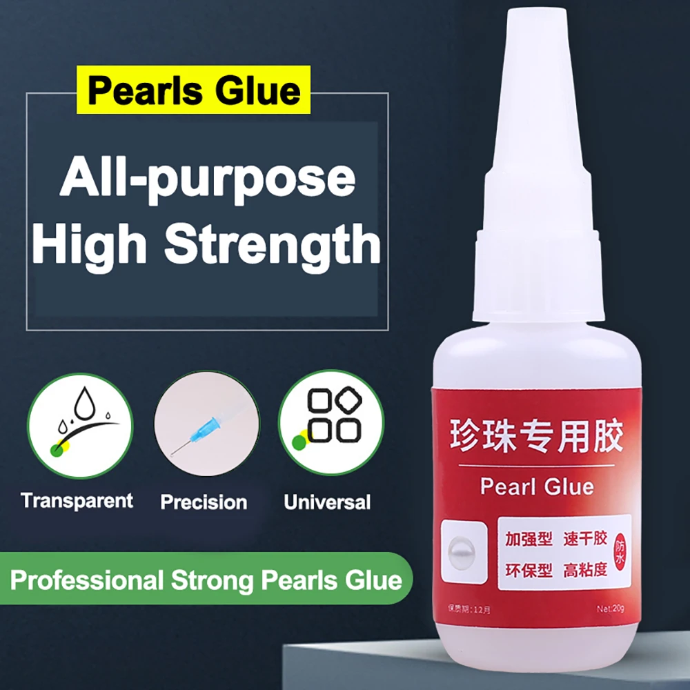 20g 10g Universal Super Glue Extra Strong Rhinestone Jewelry Gemstone Pearl Instant Adhesive Fast Dry Cyanoacrylate 502 Powerful