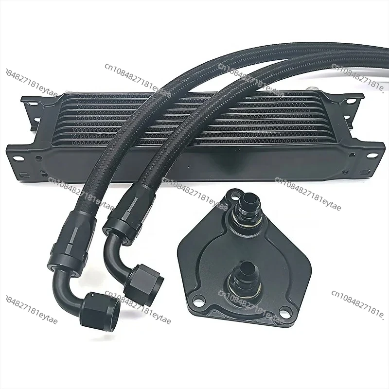 set car engine performance modified radiator tenth generation Civic Competitive Edition oil cooling kit