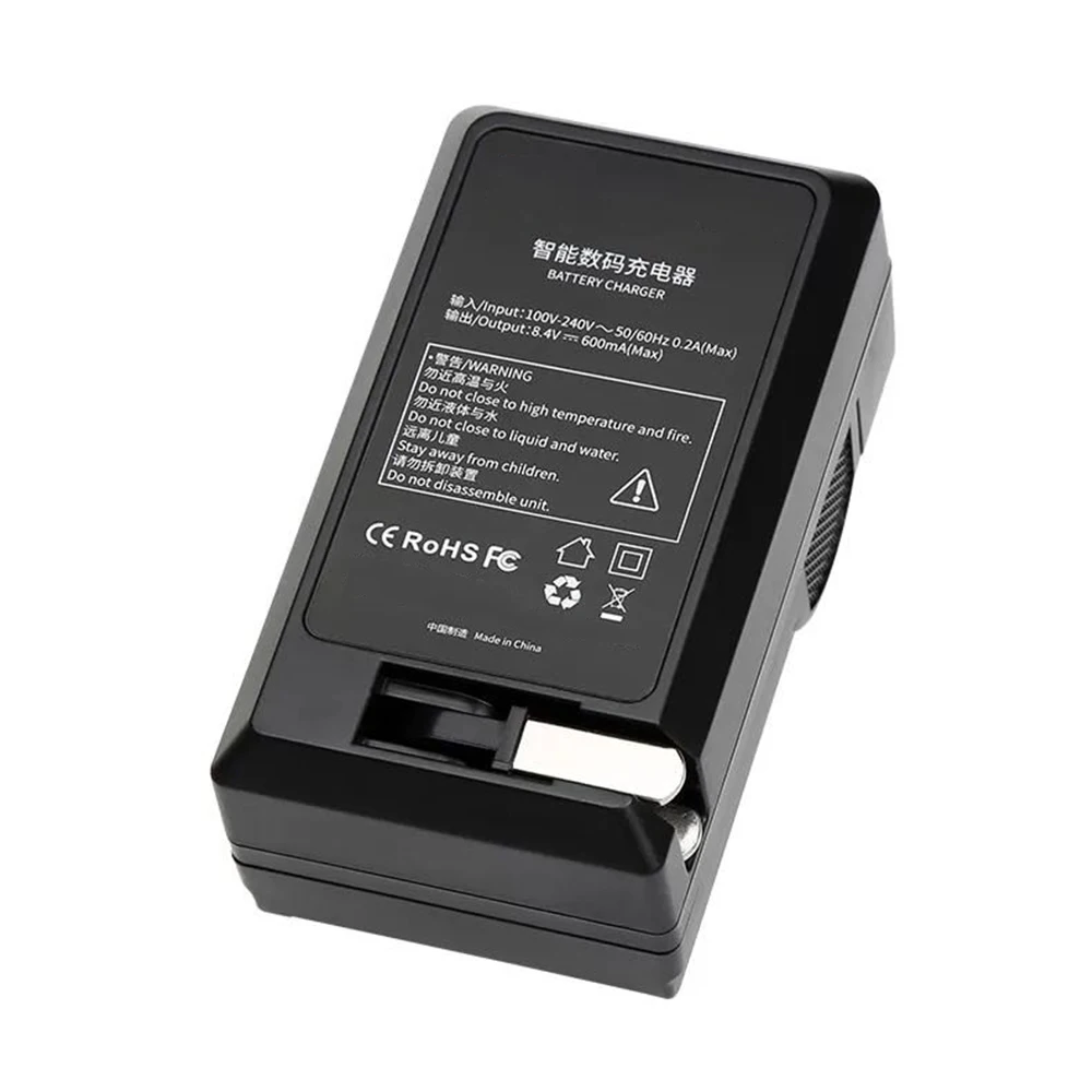 BP-DC15E Battery Charger For Leica D-LUX7 Typ109 Camera DSLR Mini Portable Smart Electric Charger with LED Indicator