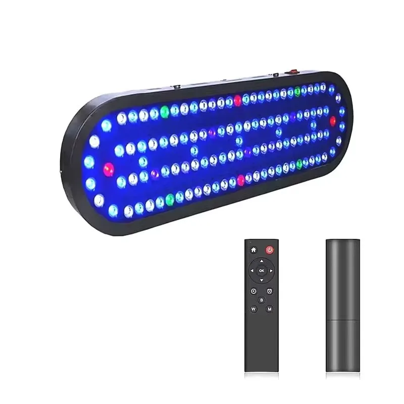 Remote control fish tank light, programmable plant coral lighting, aquarium light