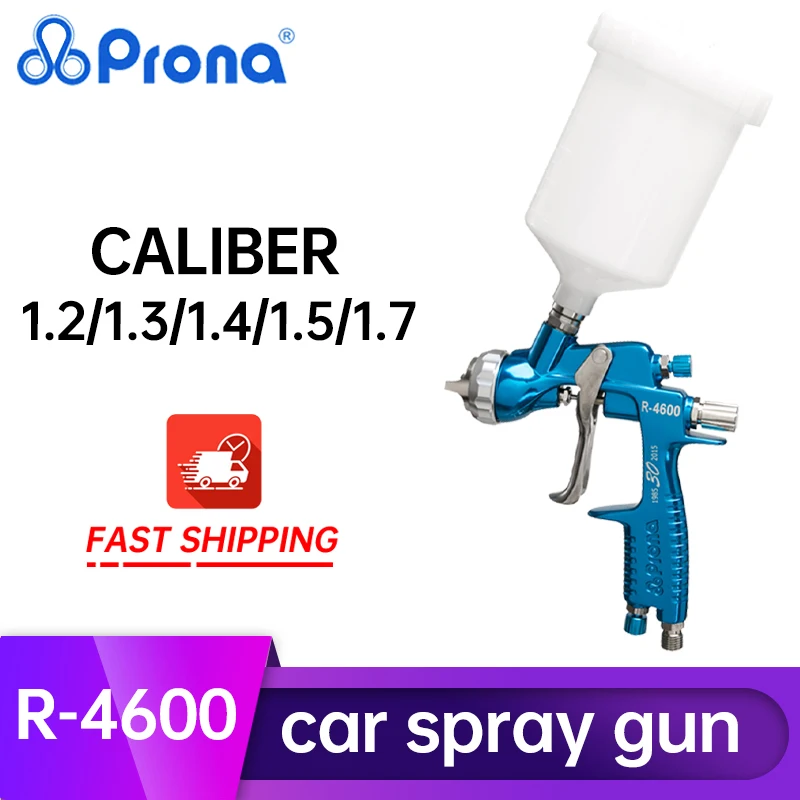 Prona R-4600 automotive paint gun low pressure high atomization primer clear coat color paint coating paint spray gun