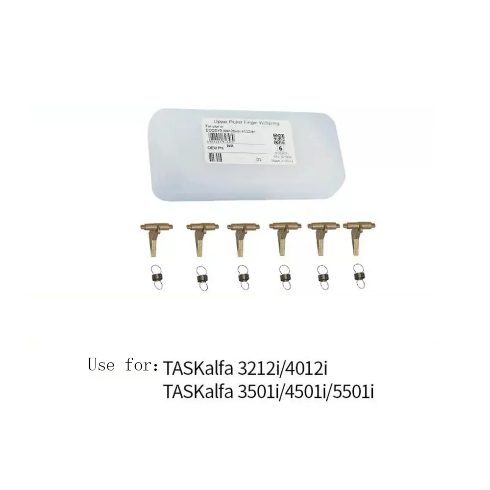 1set 6X High Quality for CET Fuser Upper Pickup Finger for Kyocera TASKalfa 3212i 4012i 3501i 4501i 5501i Fuser Separation Claw