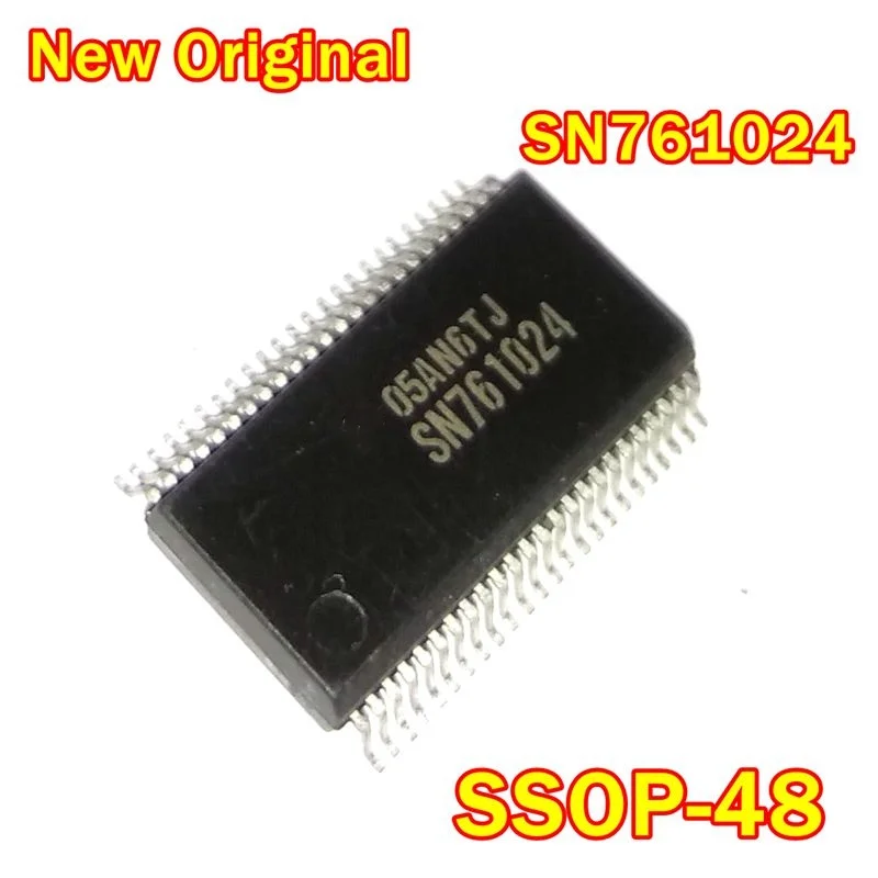 1Pcs New Original Sn761024 Ssop-48 Integrated Circuit for Volume / Tone Control Dedicated to Car Audio