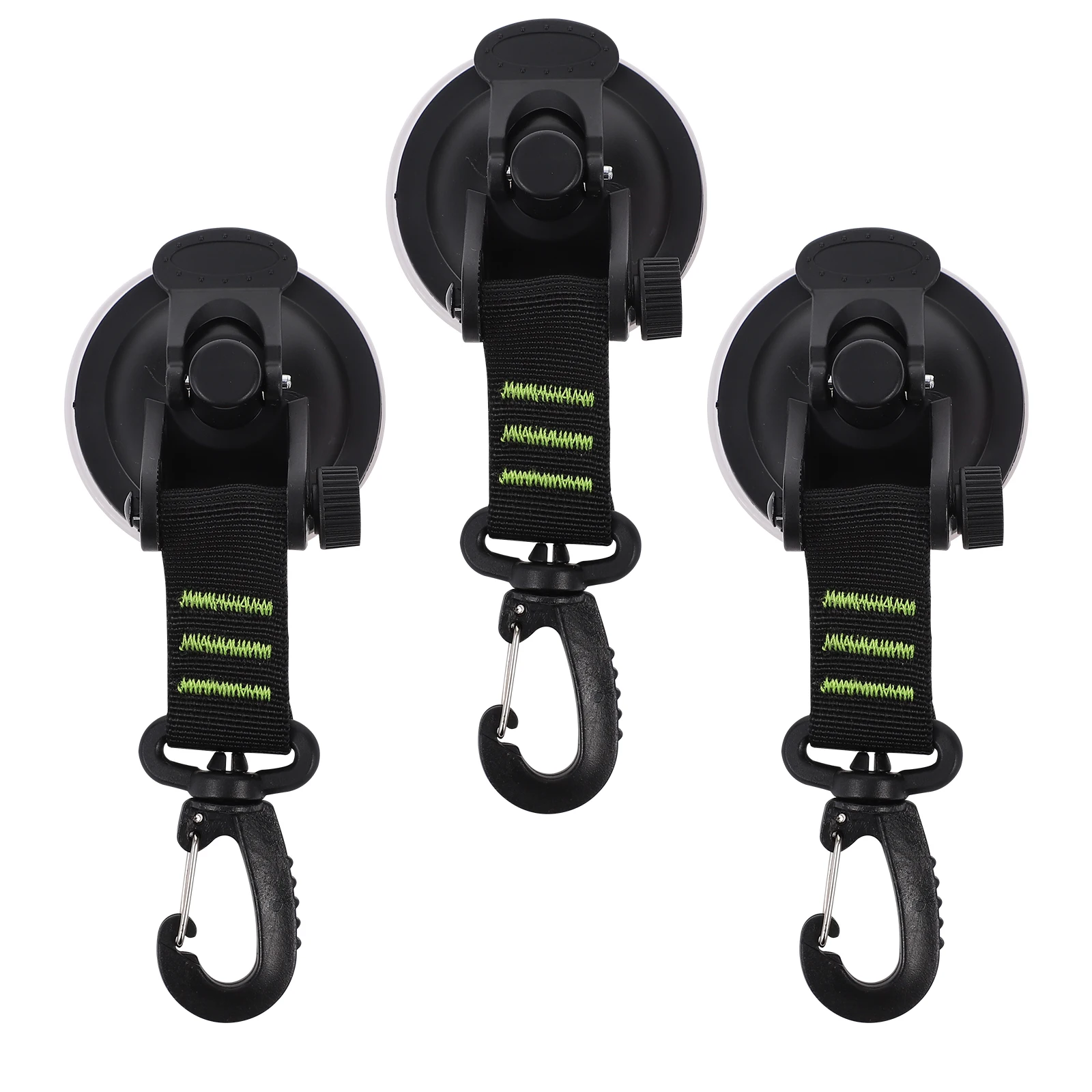

3 pcs Suction Hooks Heavy Duty Portable for Camping Tarp Securing Tie Down Outdoor Suction Cup Anchor Anchor Outdoor