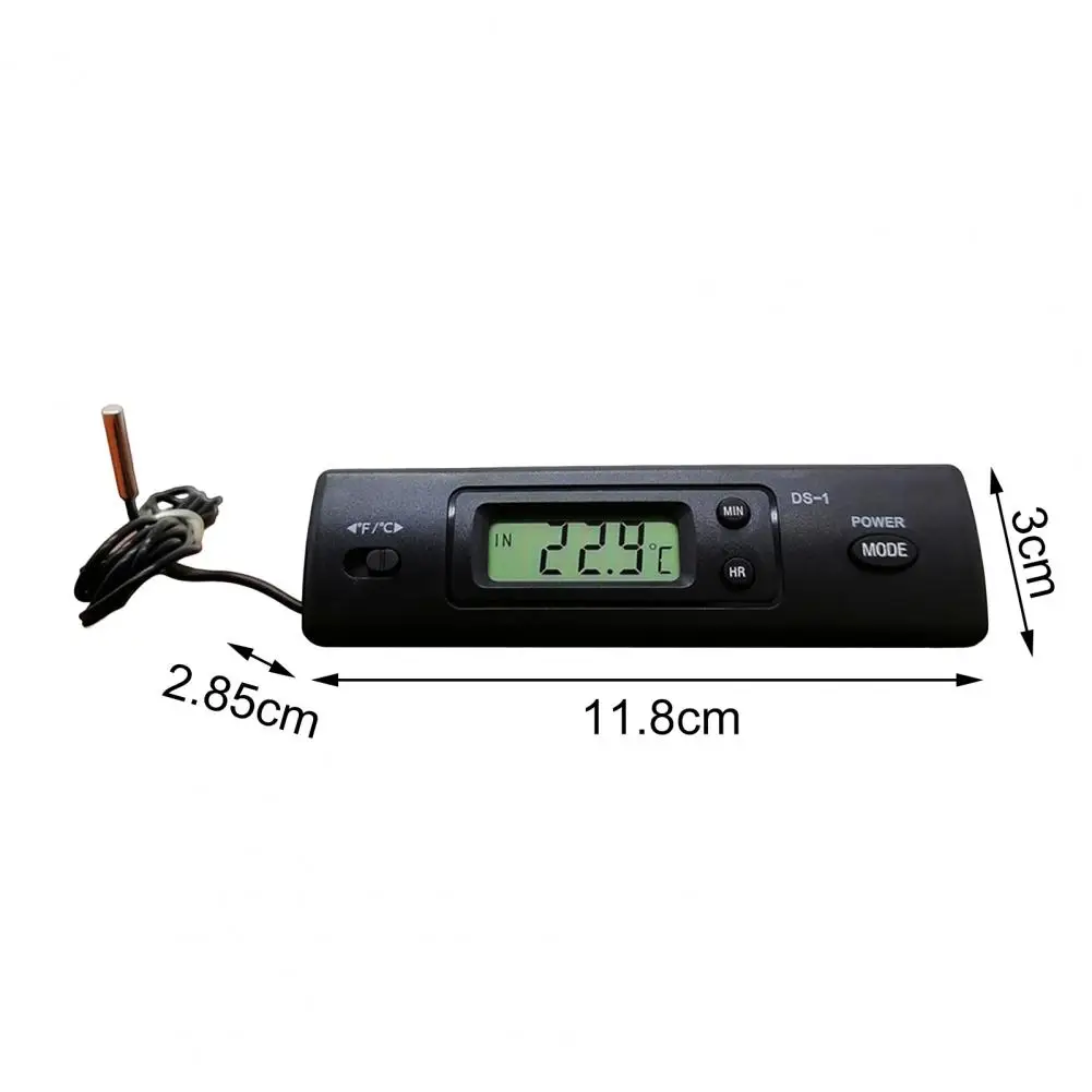 Legge termometro per auto a temperatura interna/esterna doppia sonda Celsius Fahrenheit indicatore di temperatura di conversione per berlina