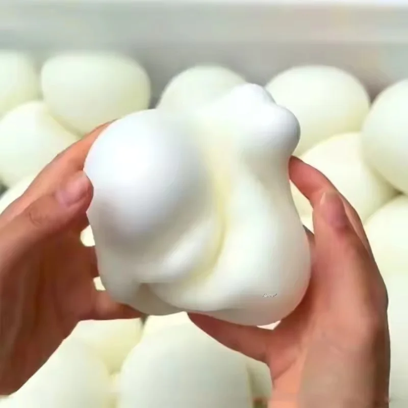 Großer Quetschbarer Brot-Stressball Fidget-Spielzeug Weicher Brötchen-Quetschball Stressabbau Langsam Aufsteigendes Sensorisches Spielzeug für Erwachsene Entspannende Geschenke – Detail 6
