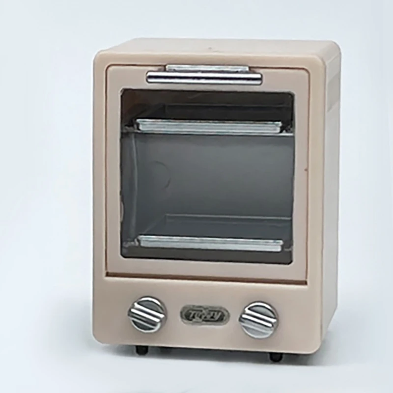 2023 Hot-1/6 Or 1/12 Scale Dollhouse Mini Oven For OB11 Dollhouse Mini Kitchen Cooking Decoration Dollhouse Accessories