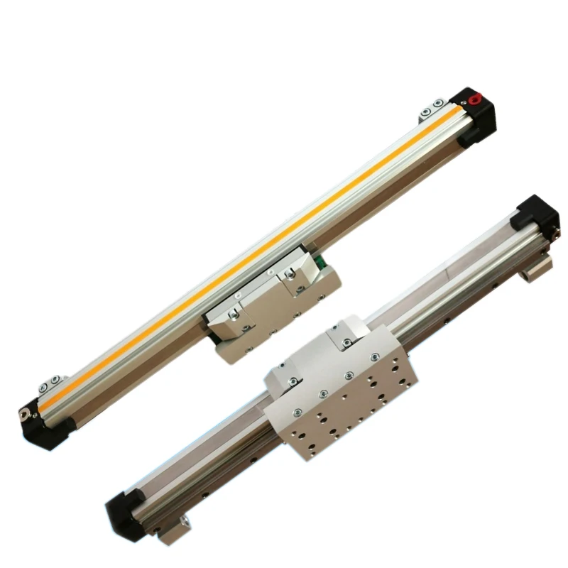 OSPP16/25/32-STL 200-300-400-500-600-700-800 السكتة الدماغية الطويلة عالية السرعة دليل ميكانيكي بدون قضبان اسطوانة هوائية اسطوانة