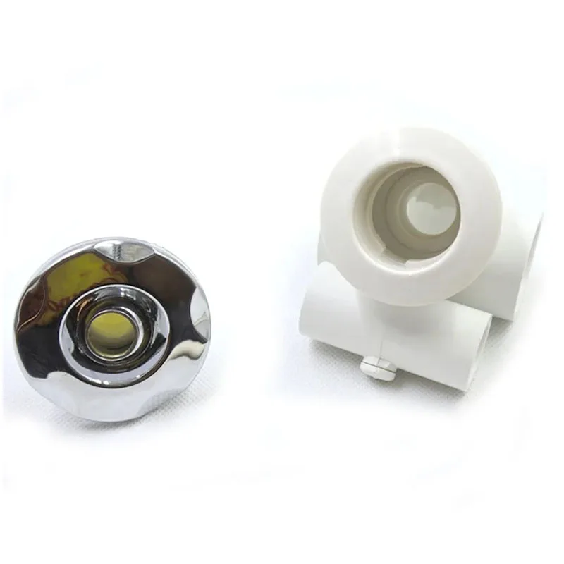 2.5 inch Massage tub nozzle,63.5mm Chrome-plated plastic surface massage spa hot tub jet