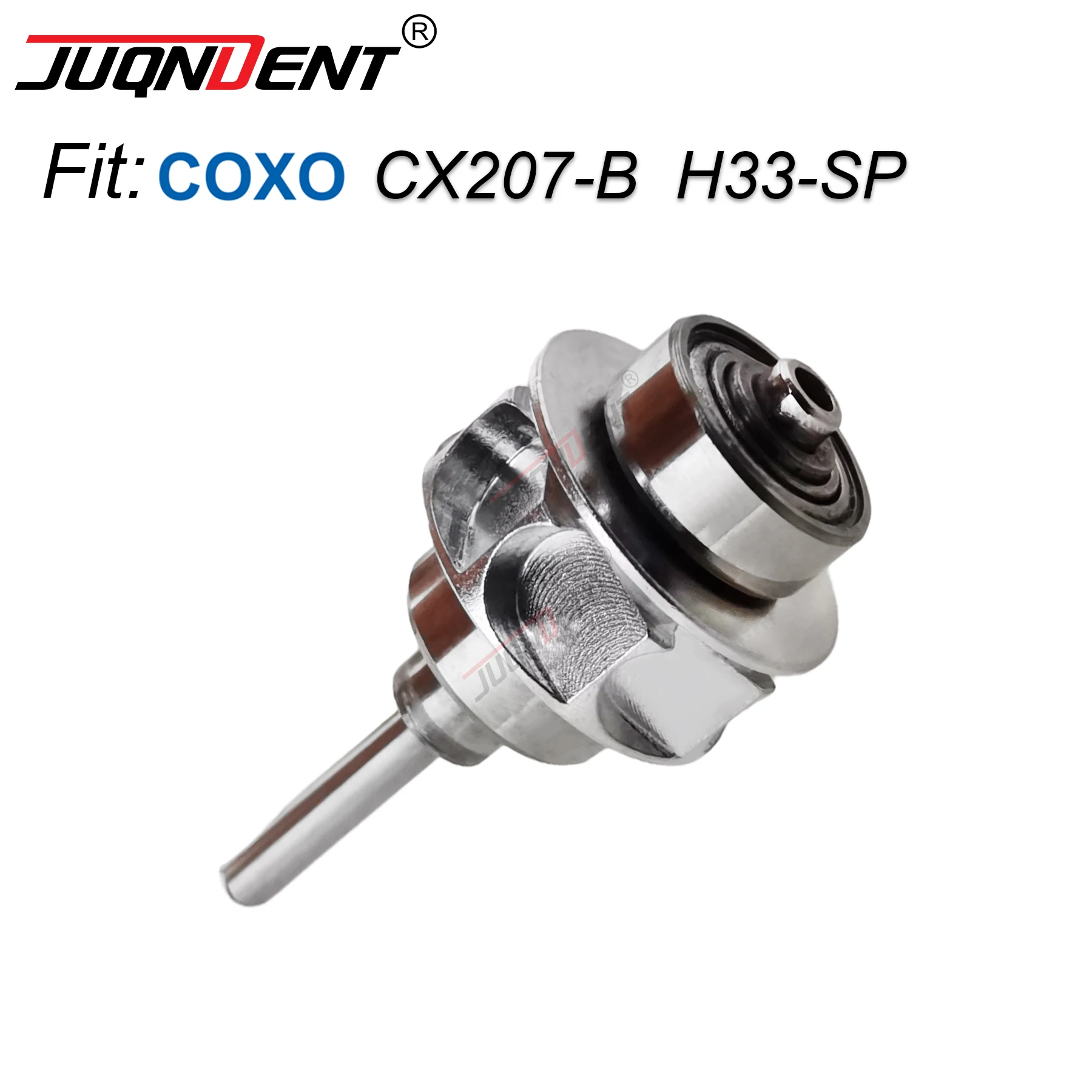 JUQNDENT Dental Turbine Cartridge Rotor Fit For COXO CX207-B H33-SP High Speed Handpiece Push Button Standard head 210-B3-SP