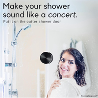 Portable Mini Bluetooth Speaker Turns Anything Into A Speaker Wireless Bone Conduction Induction Vibration (Black) HOT