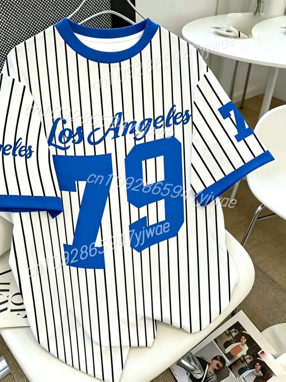 New Girl's Boy's Sports Jersey Los Angeles Print Short Sleeve T-Shirt Summer Graphic Tee Plus Size Men's Women's Sport T-Shirt