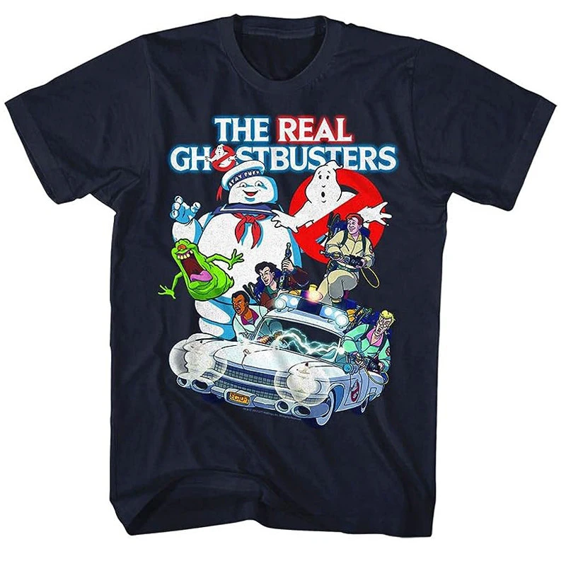 Summer Best 2016 Movie Collaboration Ghostbusters T-Shirt Graphic Cotton Tee Printing High-end Luxury Unisex Style