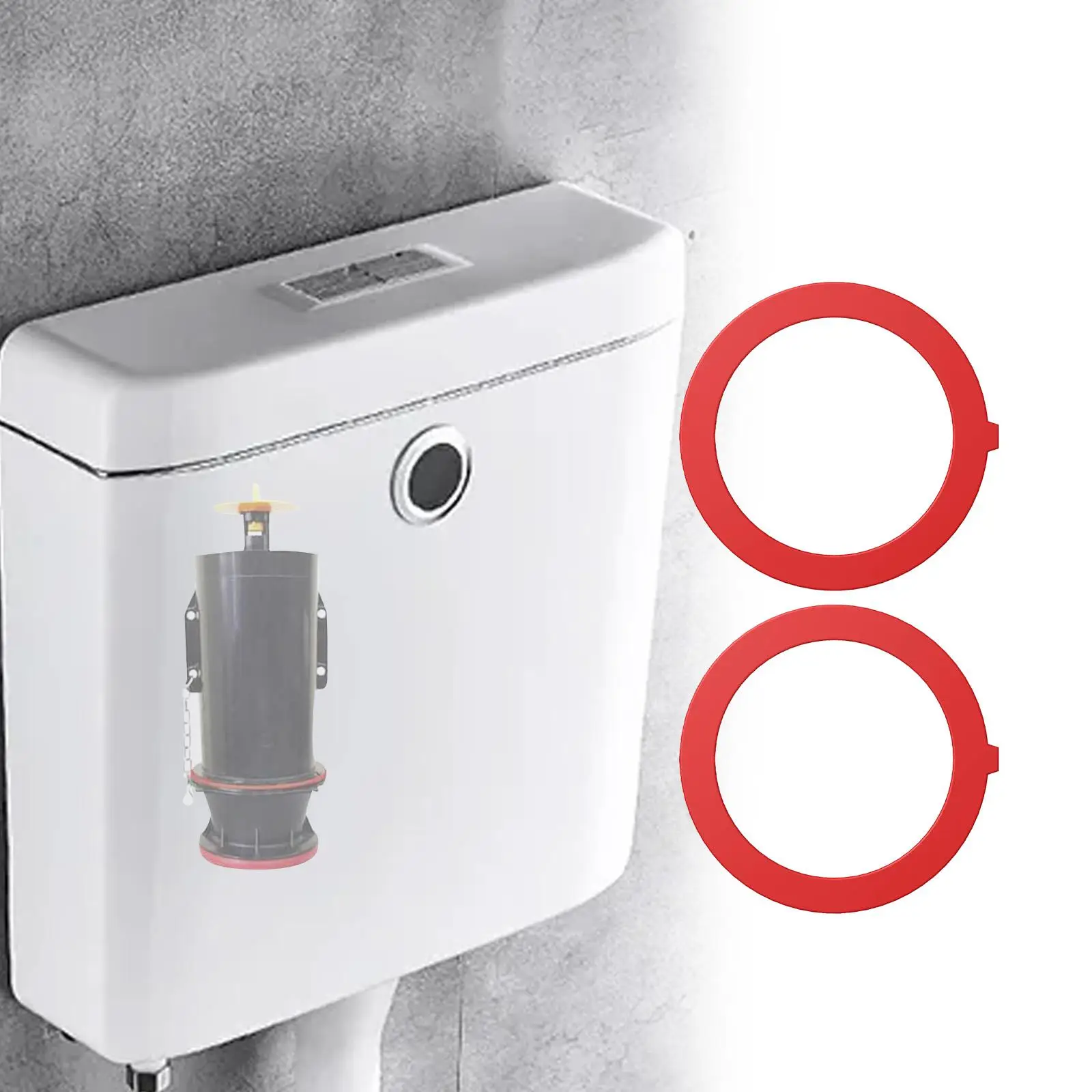 

2 шт. силиконовых уплотнителей для сливного клапана (для длительного использования), прочные, легко устанавливаемые, герметичные, замена для K-gp1059291