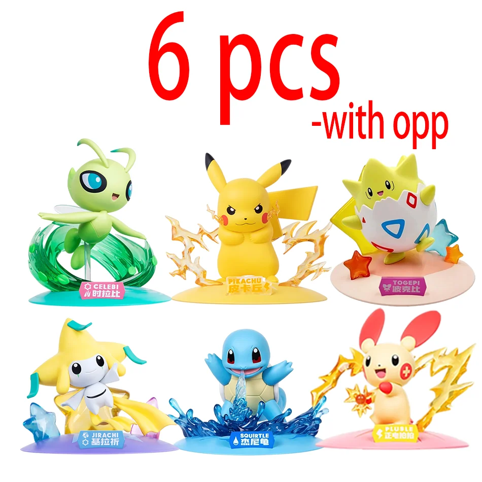 12 Pokémon Action Dolls Pikachu Blind Box Anime Models Desktop Decorations Pokémon Toys Birthday Gifts image 3
