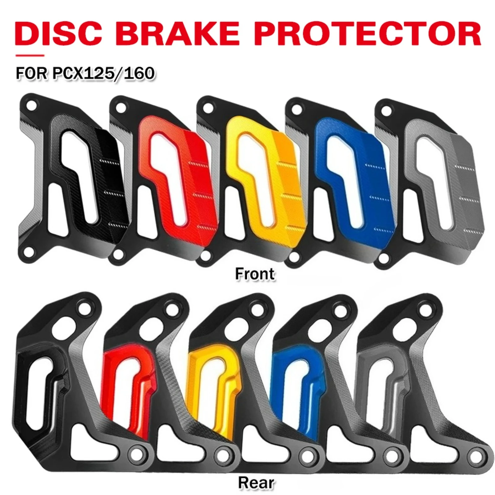 

Motorcycle Front Rear Disc Brake For Honda PCX125 PCX150 PCX160 PCX 160 Caliper Protective Cover Wheel Brake Caliper Protector