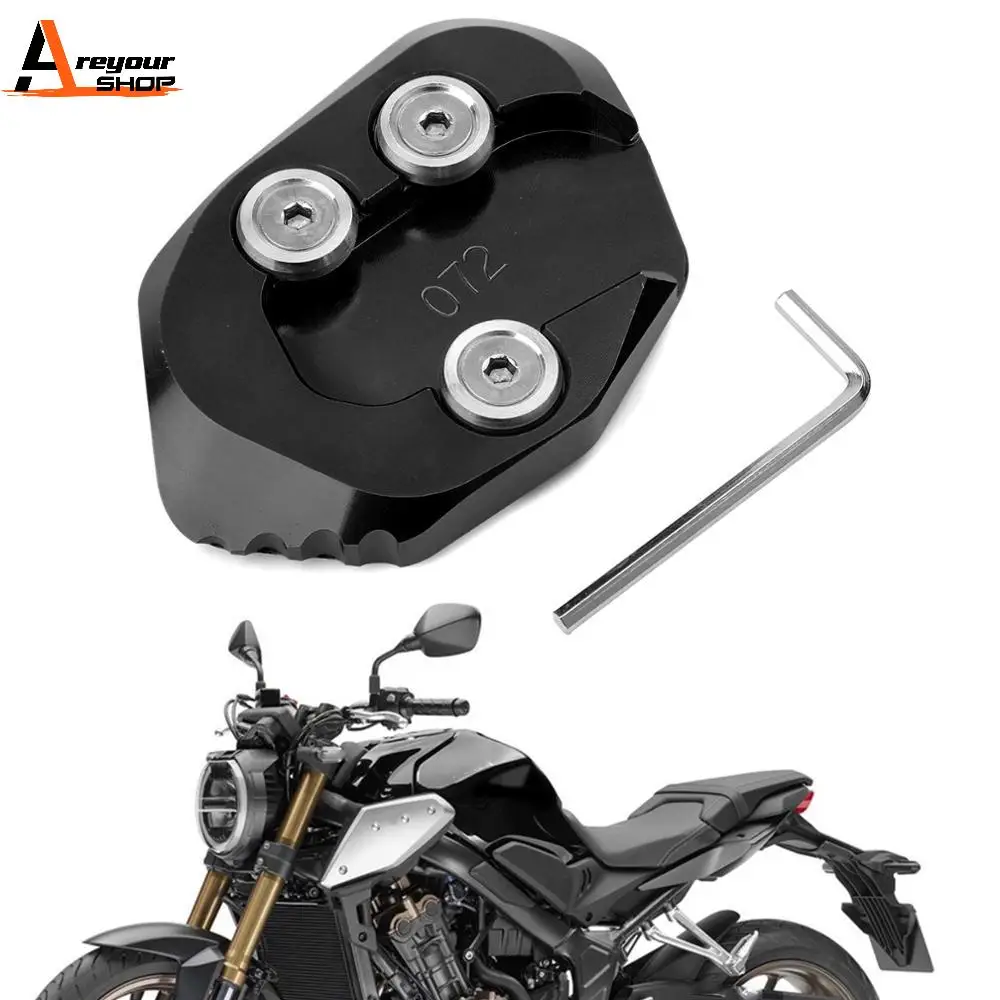 

Areyourshop для HONDA CB1000R CB 1000 R 2018-2019 подставка с боковой подставкой удлинитель пластина увеличитель мотоцикл алюминий