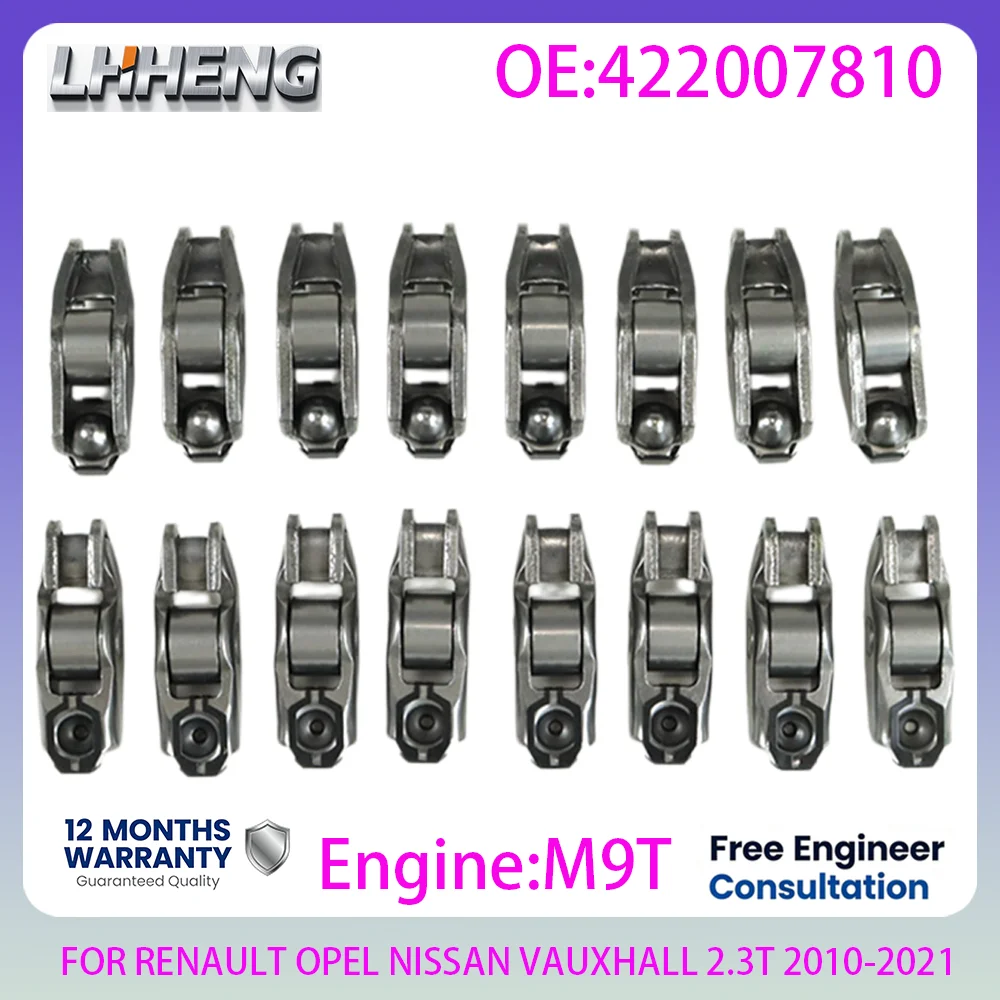 M9T Engine valve rocker arm For RENAULT MASTER VAUXHALL OPEL MOVANO NISSAN NV400 2.3L 2.3 L T L4 Diesel 2010-2021 422007810