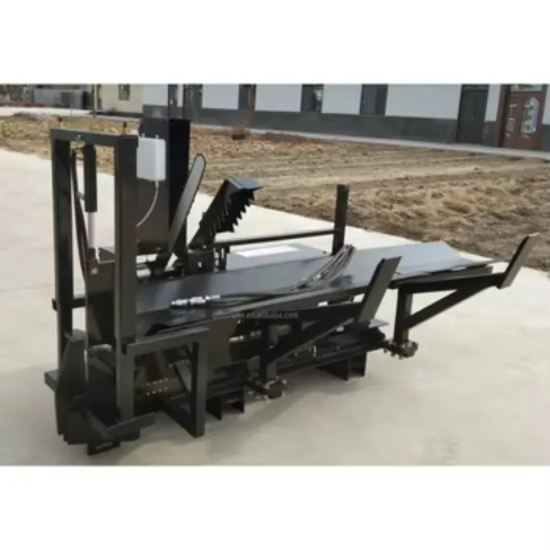 Customized CE Automatic Sawing System Imported Saw Firewood Processor Log Splitter Electric