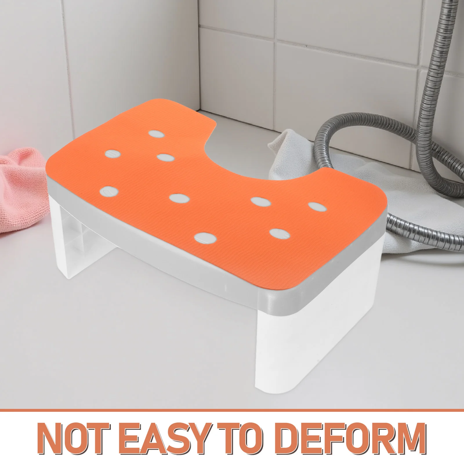 وسادة مقعد الدش مقاومة للماء غير قابلة للانزلاق على شكل حرف U وسادة كرسي الحمام لكبار السن كراسي الحمام آمنة مقعد حمام حصيرة #4