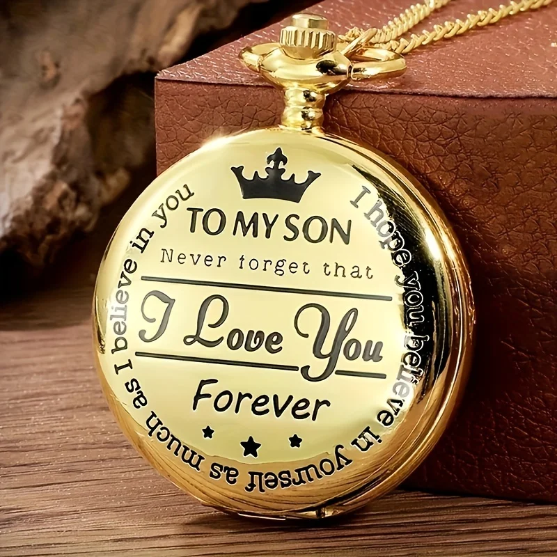 

Exquisite Engraved Vintage Flip Necklace Pendant For Men And Women, Roman Numerals Quartz Pocket Watch