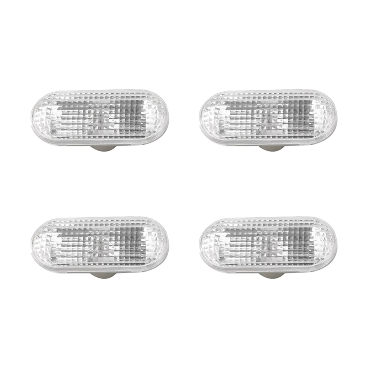 

4Pcs Car Fender Side Marker Light Turn Signal Light for Ford Focus 2 2005-2008 4M5A-13K309-AA