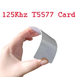 T5577 Rewritable Card 125Khz Clone Changeable Badge RFID Copy Smart Chip EM4305 Copier Token Replicator Tag