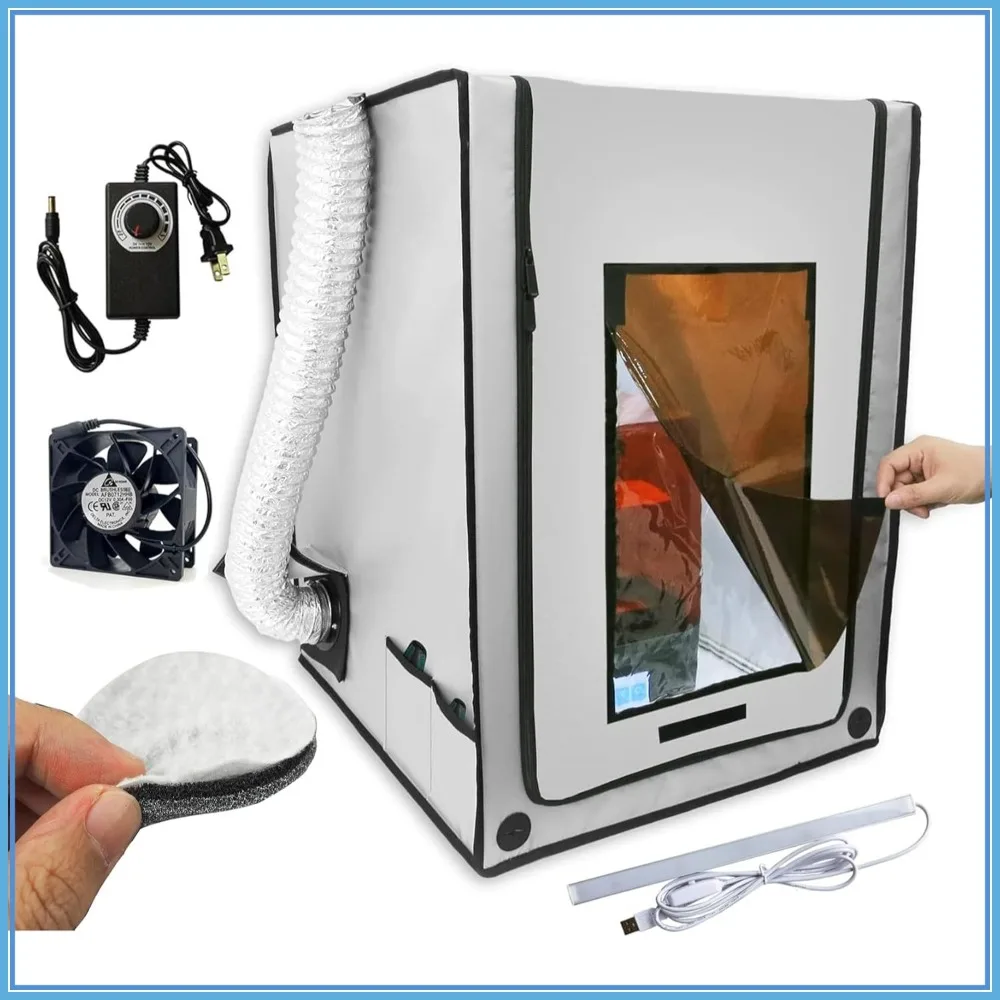 

Multifunctional 3D Printer Enclosure with 3-Layer Filter Ventilation Fan,for Ender 3 v3 SE/KE, Ender 3 Pro/V2/Neo, CR10 SE