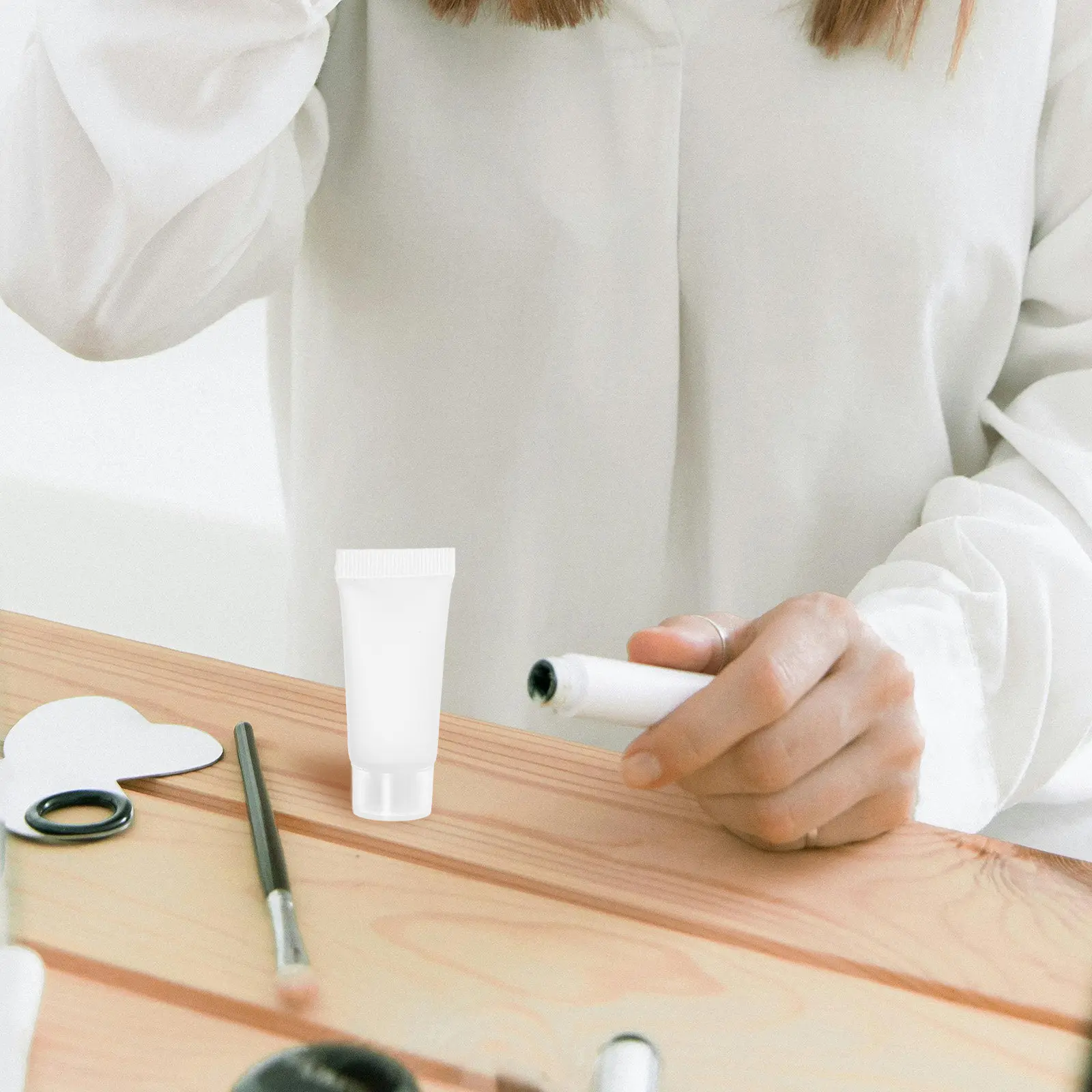 

50 шт. многоразовых мягких бутылочек для крема, лосьона, зубной пасты, шампуня и кондиционера, герметичные, портативные