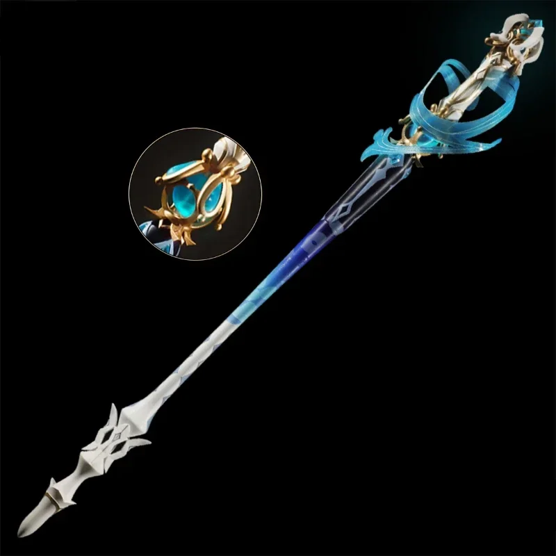

Genshin Impact Furina Cosplay Sword 45'' Splendor of Tranquil Waters Props Weapons for Halloween Carnival Fancy Party Events