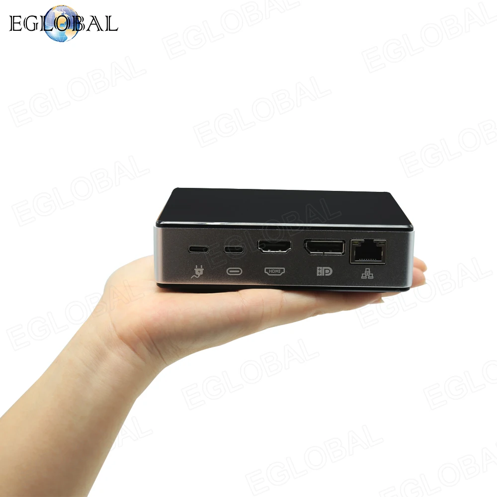 EGLOBAL NUC Mini PC i7 1060NG7 LPDDR4 16G RAM 2TB NVMe SSD Windows11 Desktop Computer Gaming HDMI2.0 DP Type-C Wifi6 Game PC