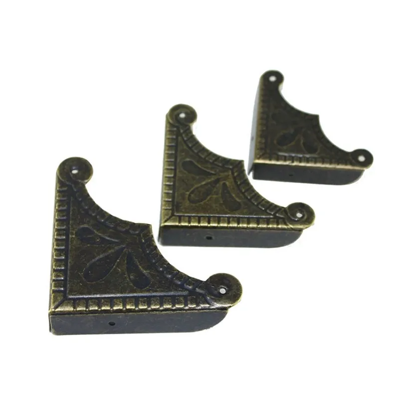 1PC Holz Box Protector Buch Album Menü Ordner Ecke Protektoren, Alte Muster Malcomputer