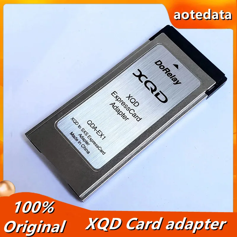 محول بطاقة XQD أصلي من XQD إلى SXS قارئ بطاقة مهايئ لكاميرات سوني Z280 EX280 X280 4K