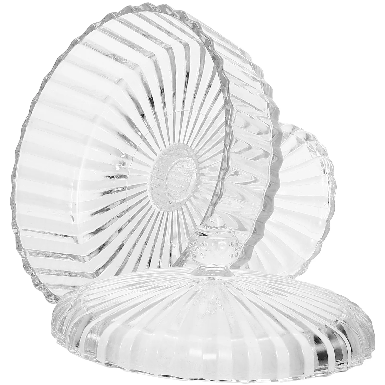 

Luxury Glass Jewelry Box Trinket Case for Rings Necklaces Earrings Storage Desktop Decorative Organizer Household Clear