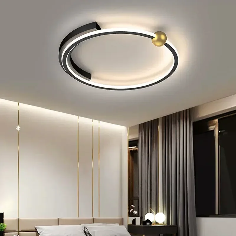 Modern LED Ceiling Light For Bedroom Living Dining Room Study Home Decoration Chandelier Minimalism Lighting Fixture Luster