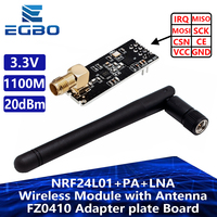 EGBO NRF24L01 PA LNA Wireless Module with Antenna 1000 Meters Long Distance FZ0410 We Are The Manufacturer