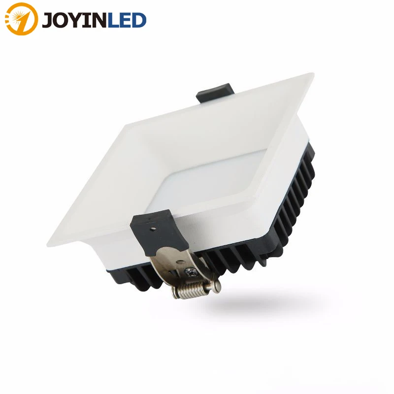 

2021 Commercial Lighting Led Downlight Anti-glare 12W Square Led Recessed Spotlight for Clothing Store Dining Room 3000K 6000K