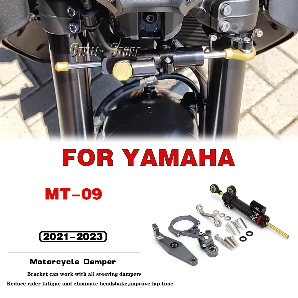 

MT09 MT09 SP 2021 2022 2023 Motorcycles Accessories Steering Stabilize Damper Bracket Mount Kit For YAMAHA MT09 mt09 SP