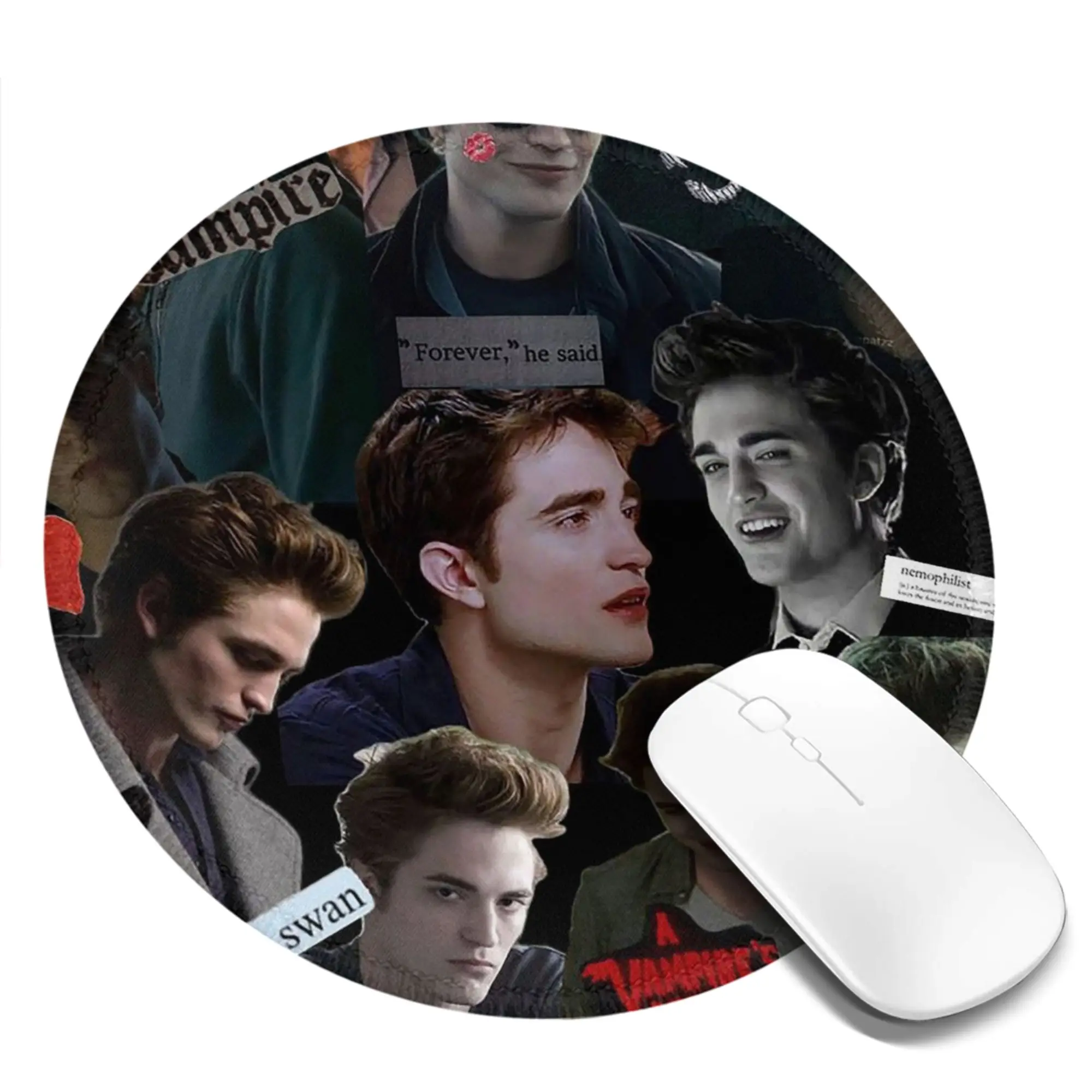 Edward Cullen Twilight   Mouse Pad Computer Keyboard Mouse Mat Gaming PC Laptop Desk Mat Office Accessories Table Mats