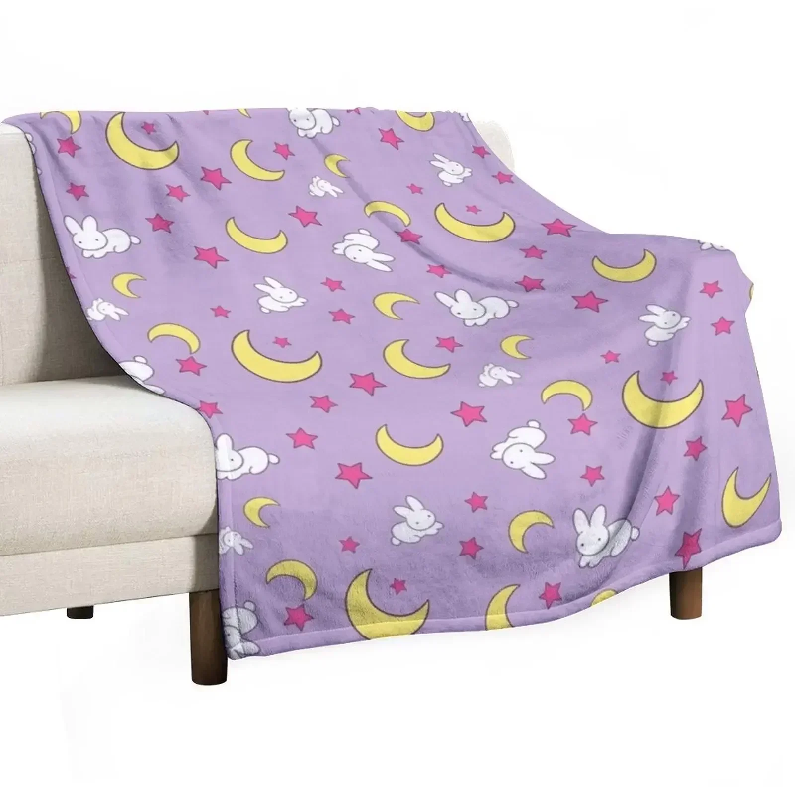 Usagi Blanket Throw Blanket Decorative Sofas Furrys Large Blankets