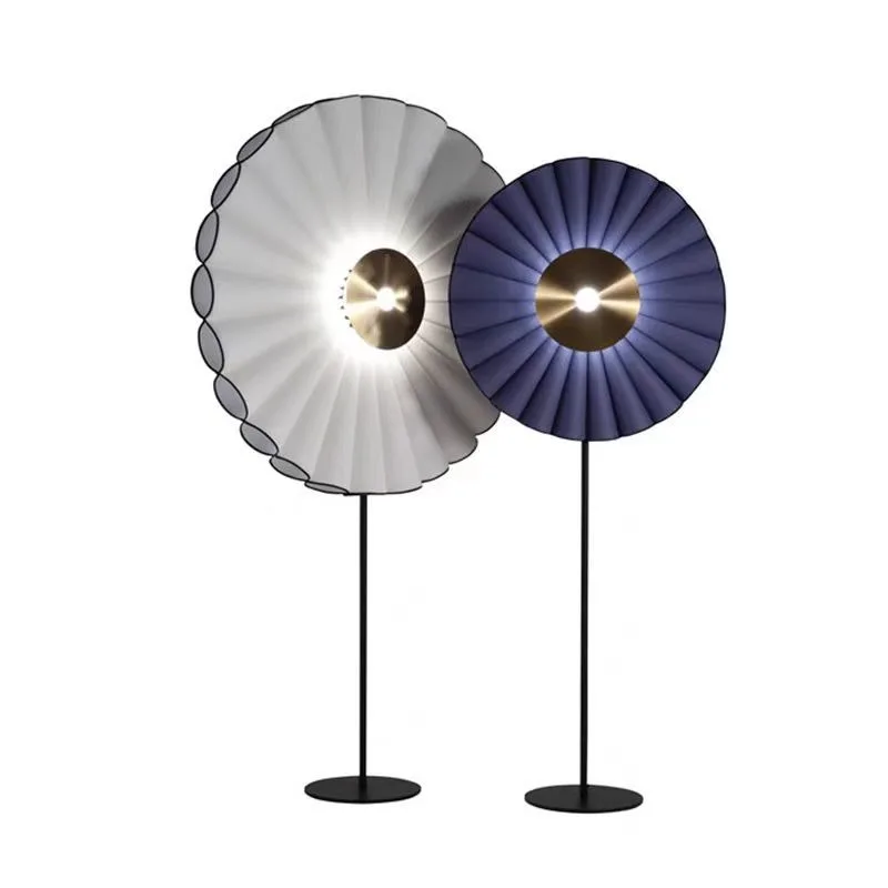 Living room study bedroom bedside exhibition hall, hotel sunflower model room decorative floor lamp