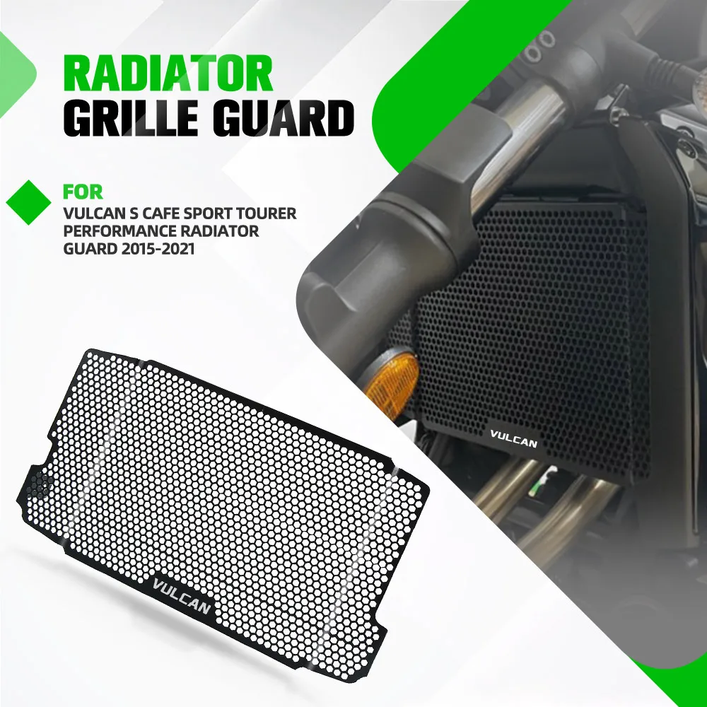 

For Kawasaki Vulcan S Cafe Sport Tourer Performance Radiator Guard 2015-2021 Motorcycle Accessories Engine Cover Grill Protector