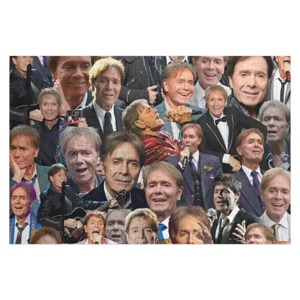 

Cliff Richard Abstract Collage Jigsaw Puzzle Jigsaw Custom Personalized Baby Object Puzzle