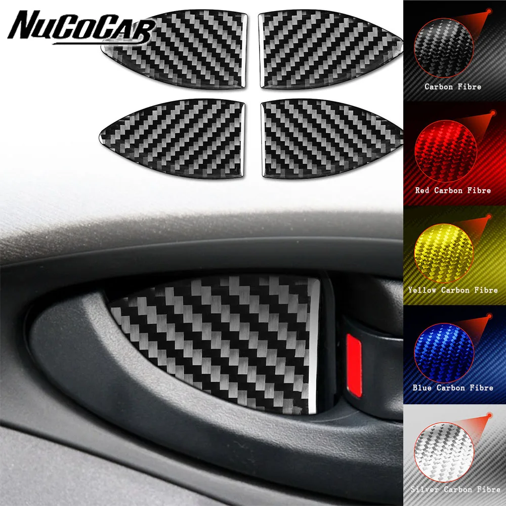 

For Toyota RAV4 2006-2013 Carbon Fiber Inner door bowl Panel Trim Cover Car Interior Accessories Decorative Stickers