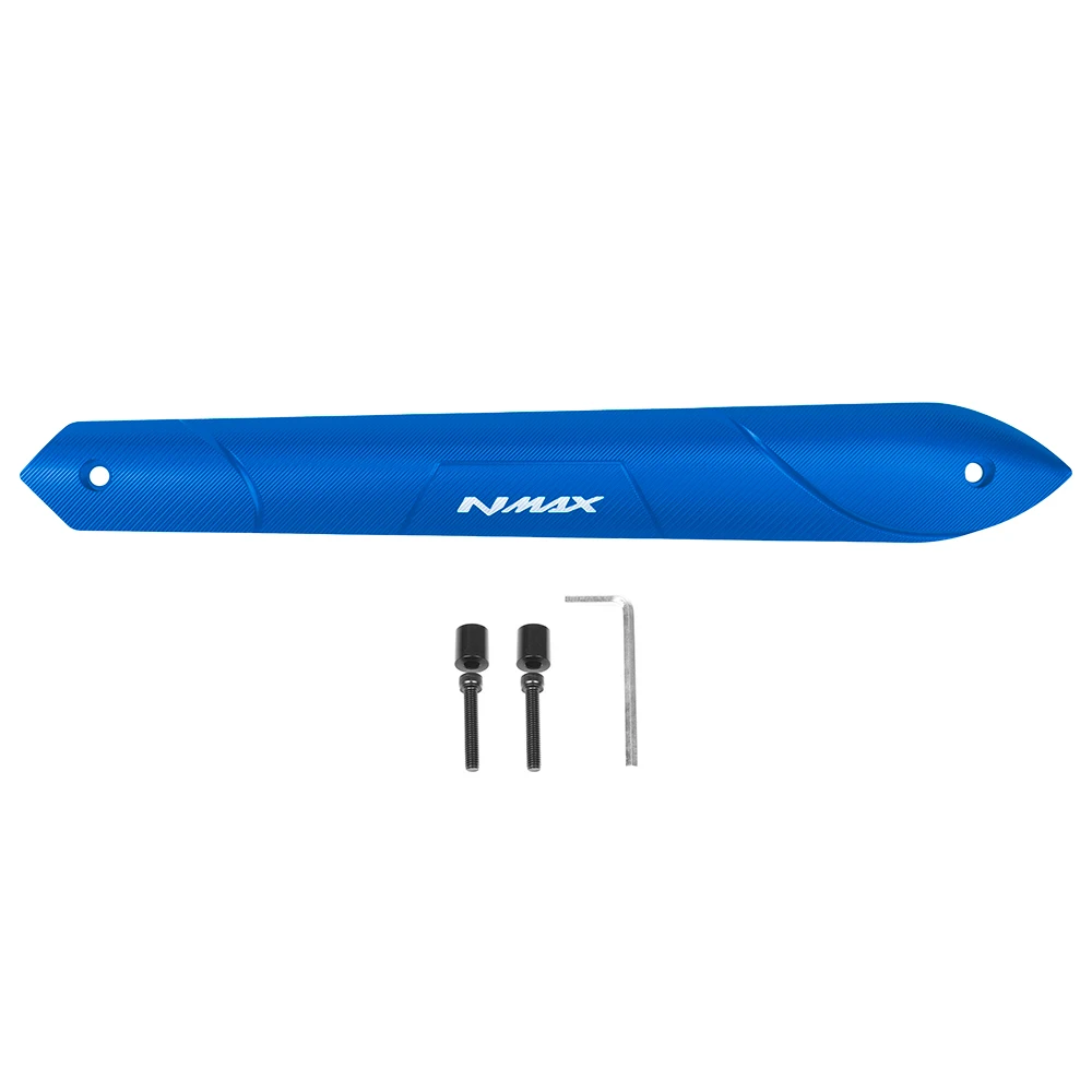 ヤマハ NMAX125 NMAX155 NMAX160 NMAX N-MAX TURBO/NEO NVX155 Aerox155 オートバイ用エキゾーストパイプトリムエッジストリップ装飾カバー