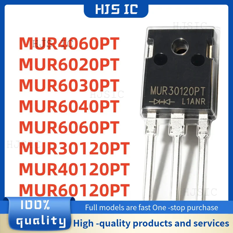 5Pcs TO-247 Brand New MUR30120PT MUR4060PT MUR40120PT MUR6020PT MUR6030PT MUR6040PT MUR6060PT MUR60120PT Fast Recovery Diode