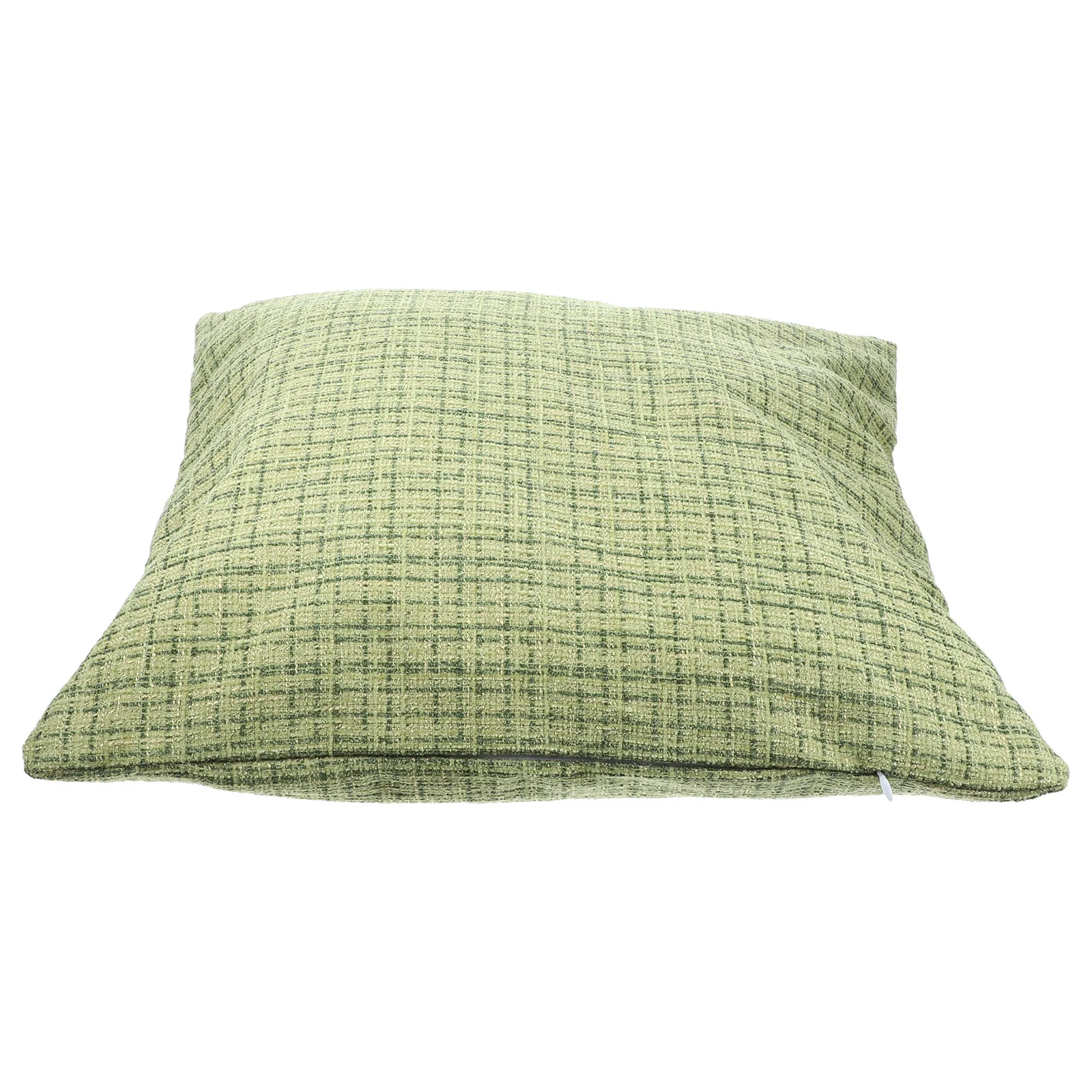 

Replaceable Pillowcases Blue Solid Snow Throw Pillow Covers Cushion Cover Sofa Pillowcase Comfortable Breathable Easy Clean Home