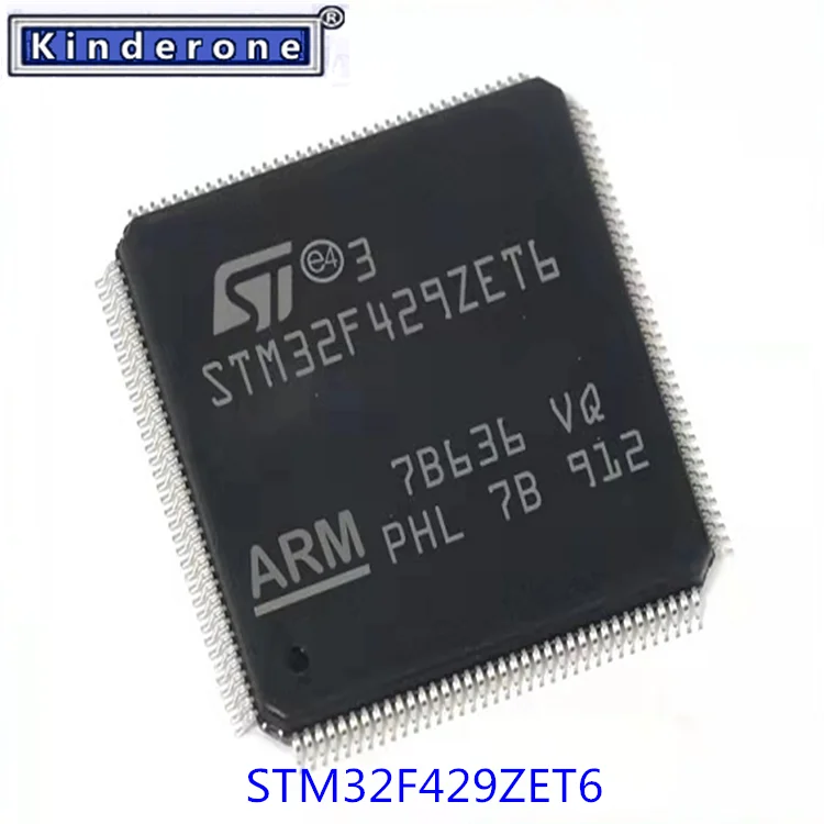 

1-100PCS MCU STM32F429ZET6 STM 32F429ZET6 STM32F 429ZET6 STM32F429 ZET6 ST E3 ARM LQFP-144 NEW IC