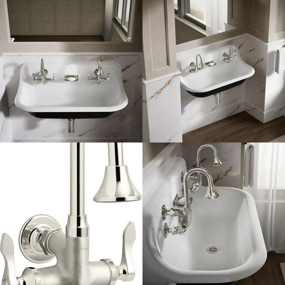 

Triton Cannock Sink Mixer Tap, Bright Nickel Finish