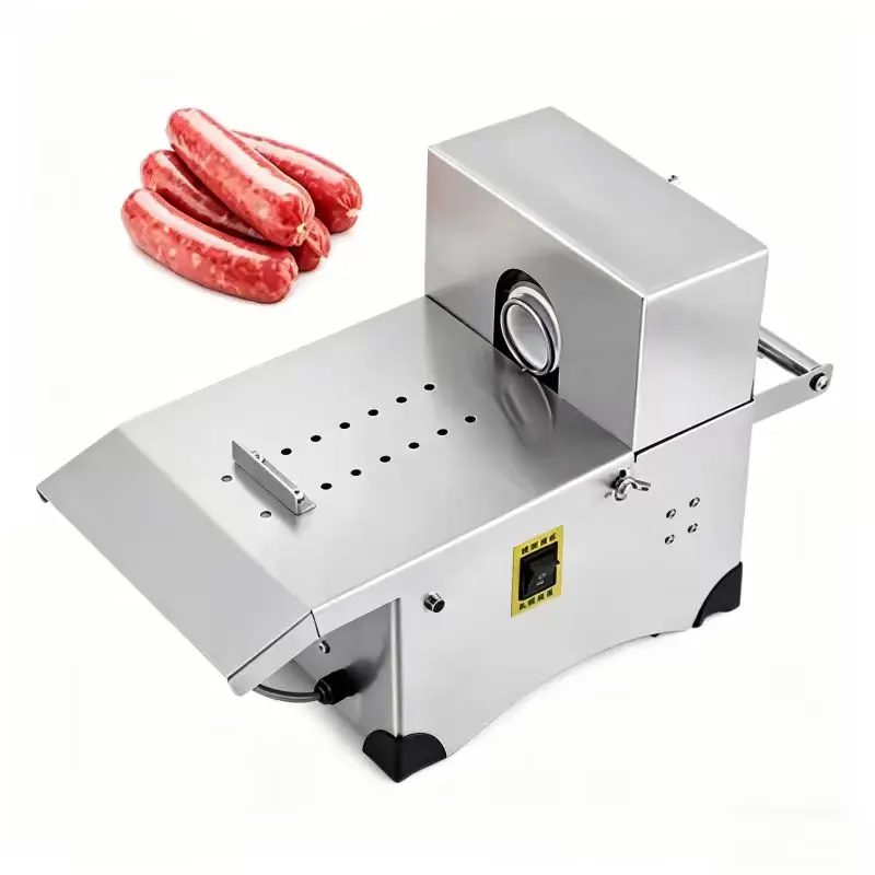 Automatic l Sausage Linker Tying Machine Outdoor Knotting Twist Equipment